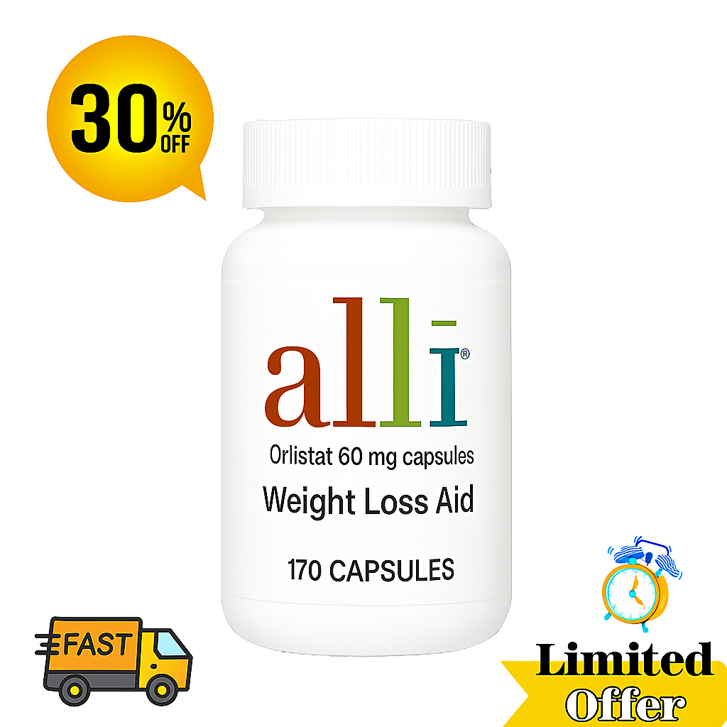 alli Diet Weight Loss Supplement Pills (170 Count)