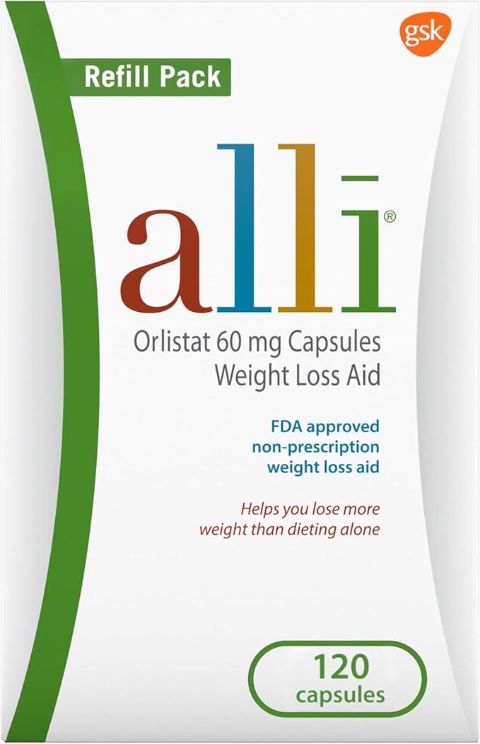alli Diet Weight Loss Supplement Pills